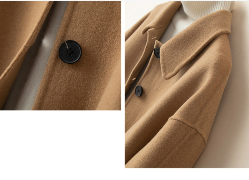 Women's Double Wool Cashmere Coat