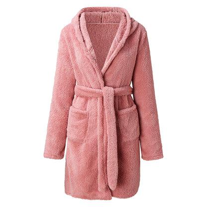 Chemise de nuit d'hiver en velours corail pour femme, pyjama drôle et mignon en forme de canard, épais et chaud, pour canapé, pour jouer, téléphone portable, vêtements de maison