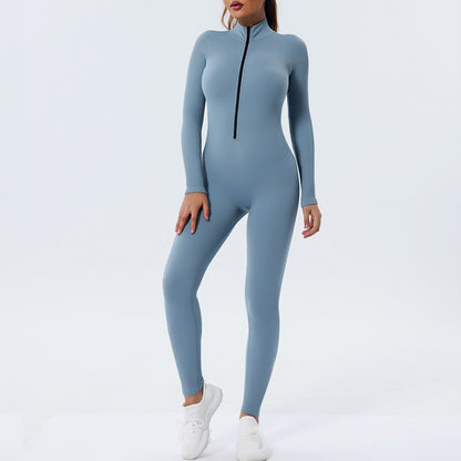 Vêtements de Yoga une pièce sans couture à séchage rapide, combinaison de sport pour femmes, danse serrée, Fitness, body, pantalon de Yoga