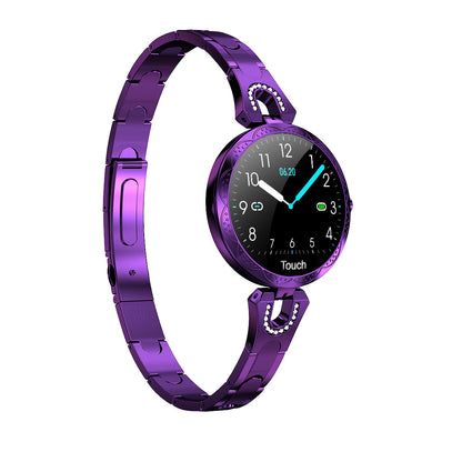 Montre connectée de sport pour femmes, appareil portable étanche, moniteur de fréquence cardiaque, à la mode