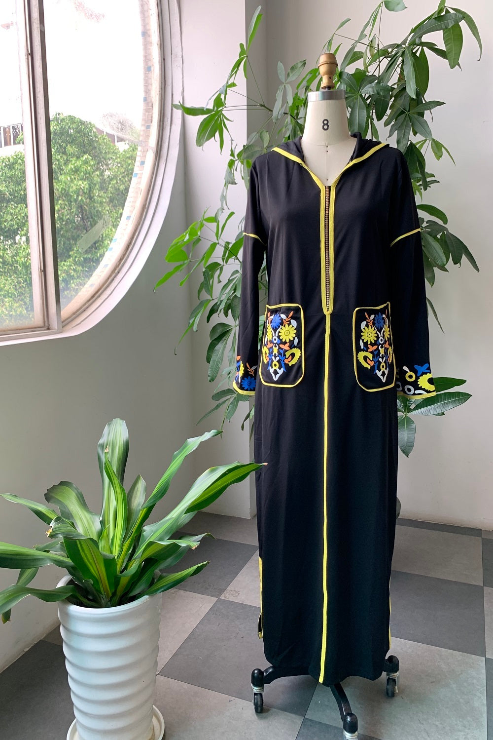 Frauen Langes Kleid Dubai Abaya Mode Hijab