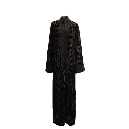 Dubaï femmes vêtements Maxi Long caftan Abaya Robe malaisienne Cardigan