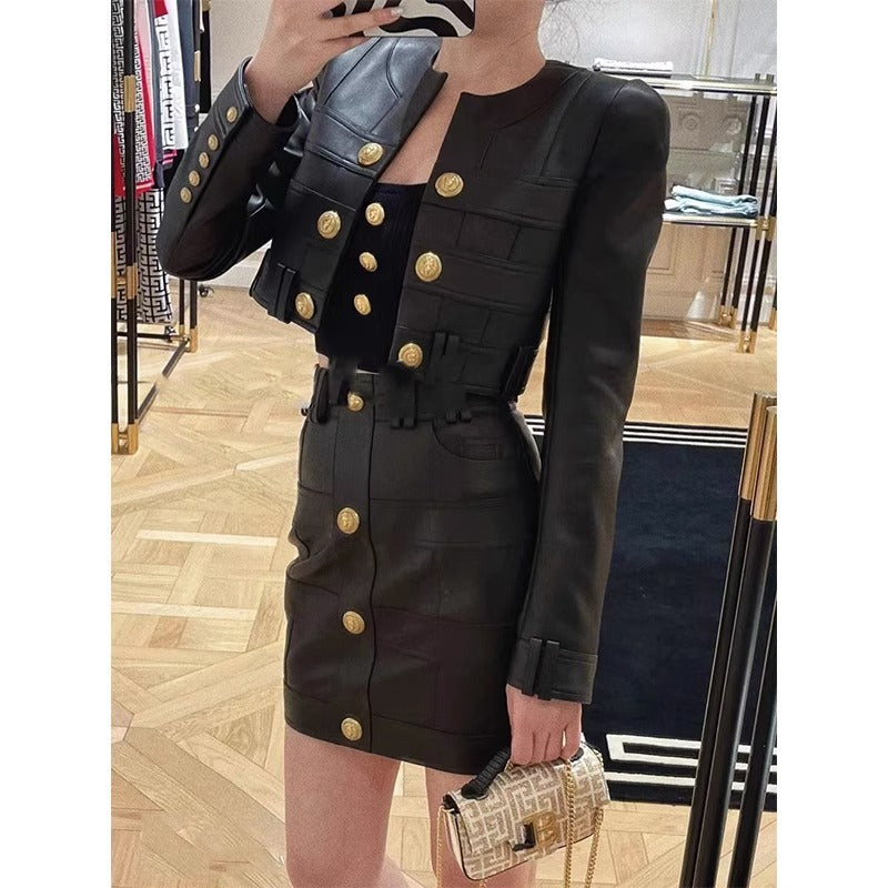 Women's Fashion Personality Skirt Suit