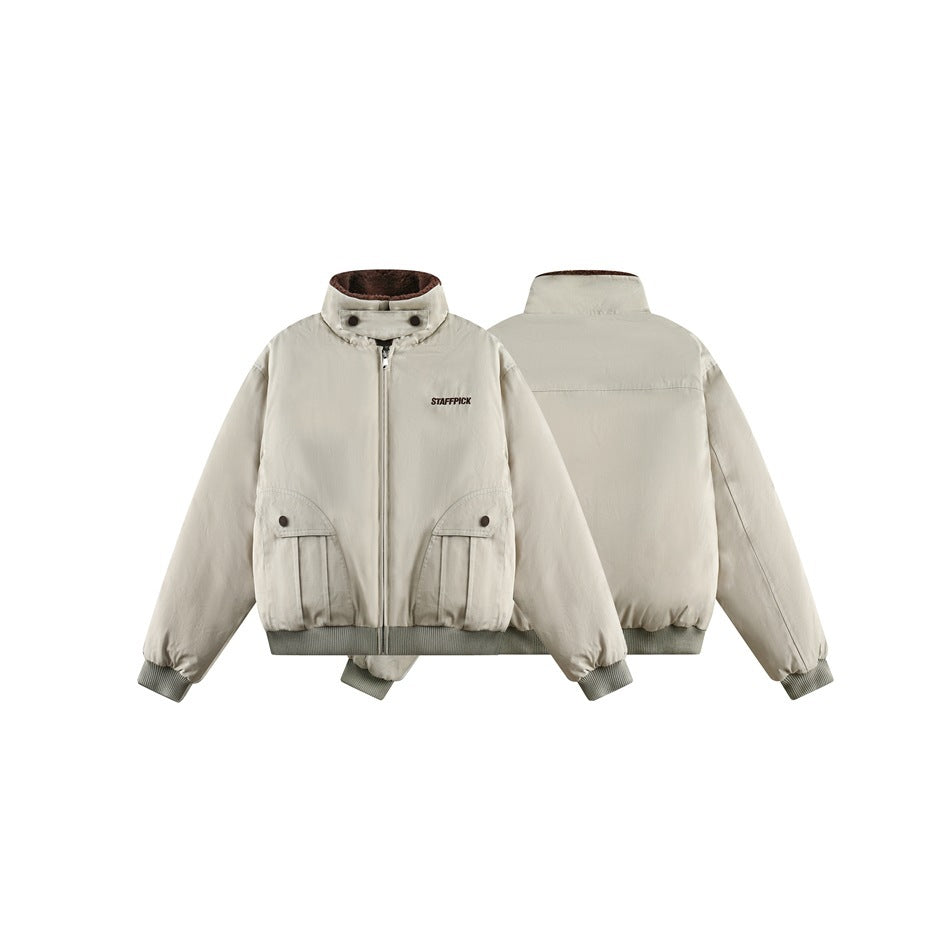 American Retro Pilot Cotton-padded Jacket