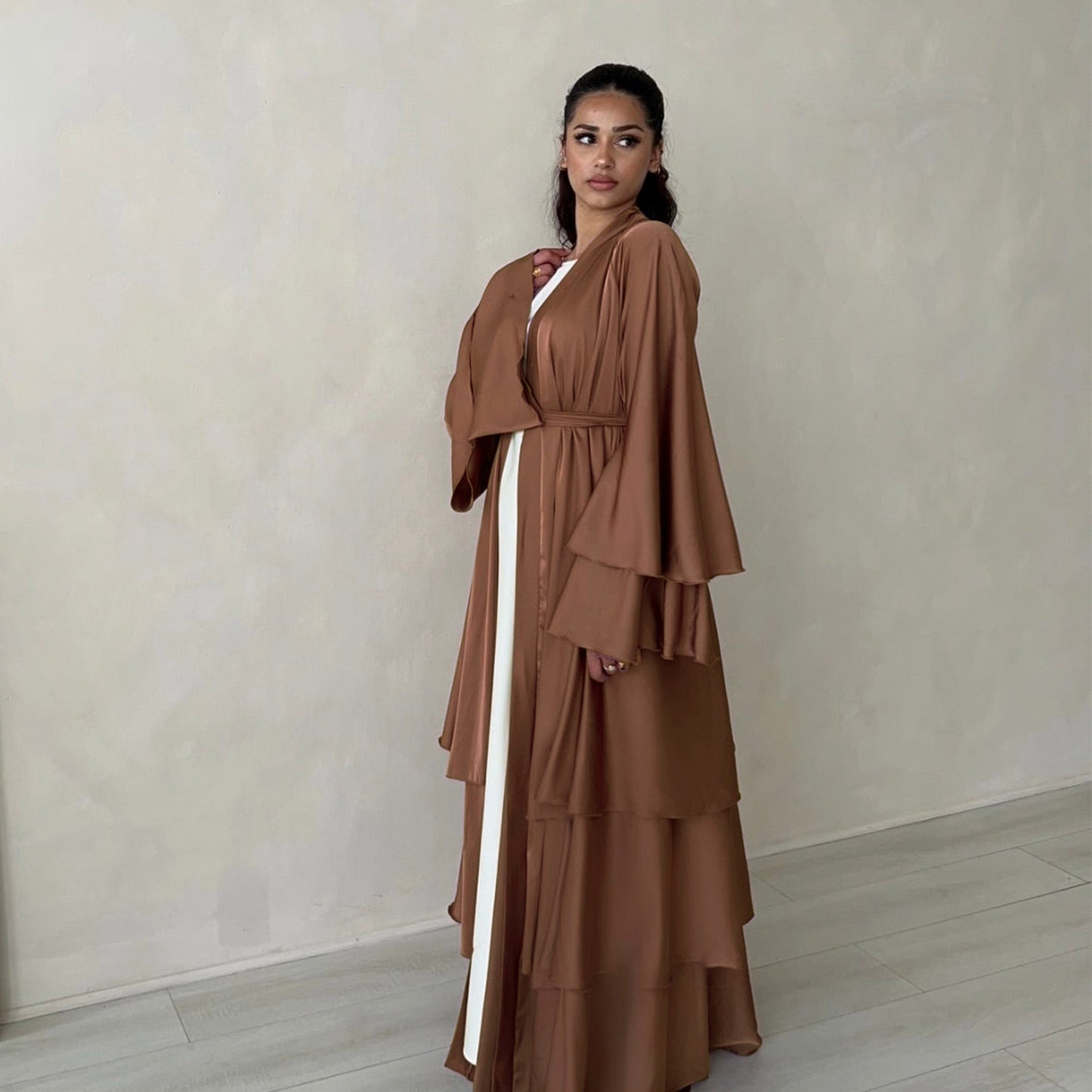 Robe Cardigan élégante et exquise, dubaï, moyen-orient, turquie, dubaï