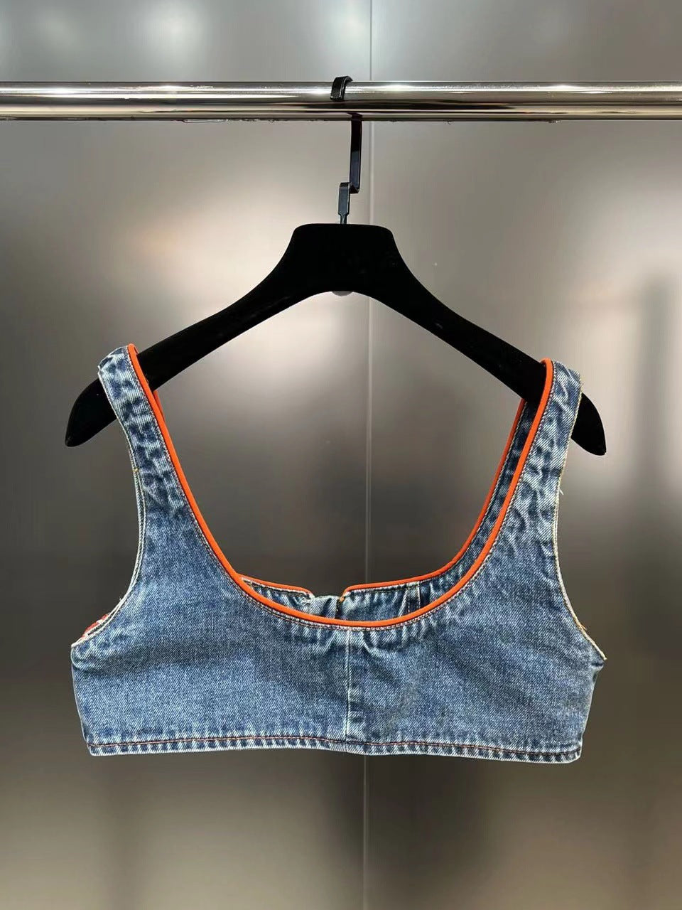 Women's Denim Shorts Spice Girl Style Suit