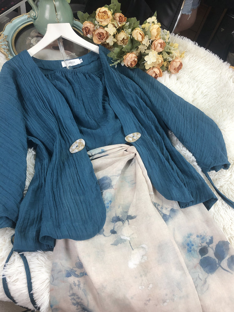 Robe trois pièces Hanfu Element pour femmes