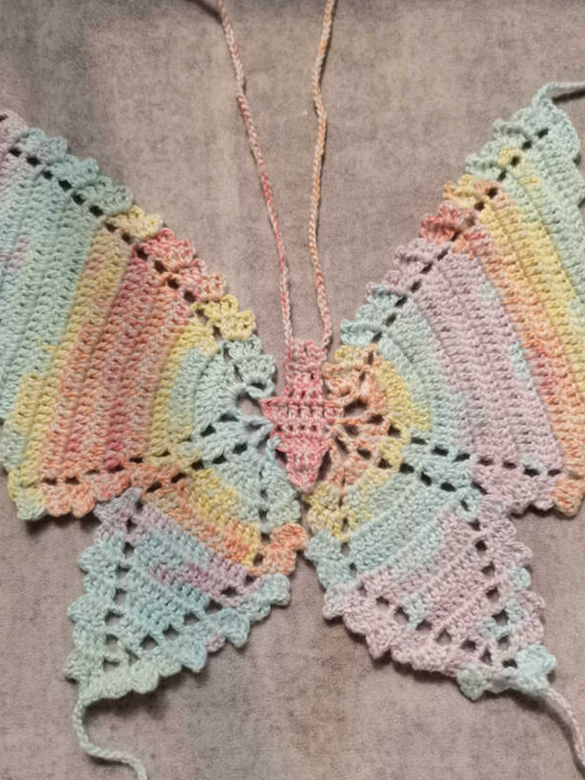 Handmade Woven Butterfly Vest Special Interest Light Luxury Sexy Beach Bikini Sling