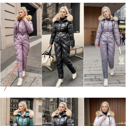 Warmer Outdoor-Sport-Overall für Damen