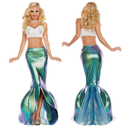 Halloween Female Mermaid Cosplay Clothes