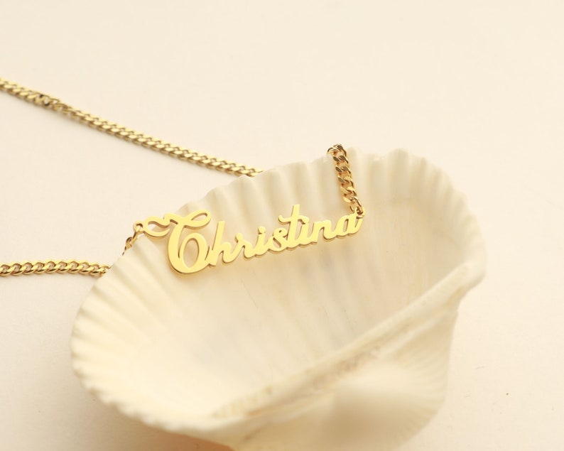 Noble Atmosphere Customizable Name Design Versatile Necklace