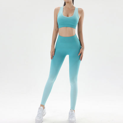 Haut de fitness pour femmes, haut de sport, pantalon de Yoga, costume