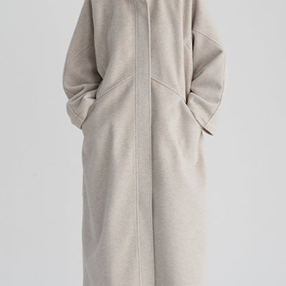 Women's Woolen Overcoat Long Coat