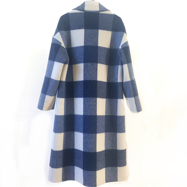 Women's double-sided cashmere coat