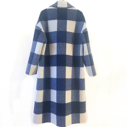 Women's double-sided cashmere coat