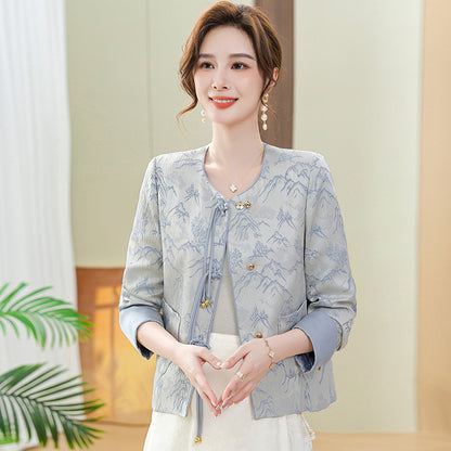 Women's Vintage Cardigan Temperament Coat