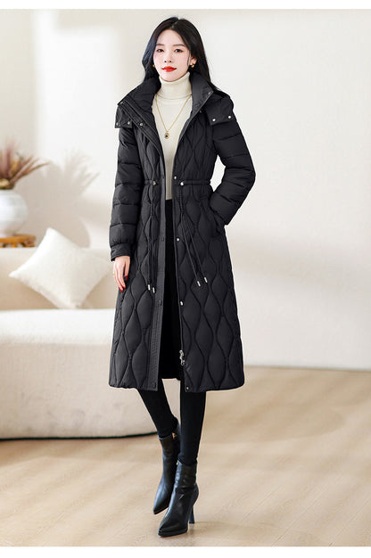 Thickened Cinched Western Style Slim Fit Coat