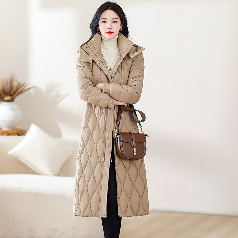 Thickened Cinched Western Style Slim Fit Coat