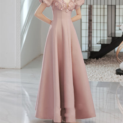 Women's Fashion Bubble Sleeve Dress