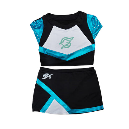 Women's Dance Skirt Hot Football Cheerleader Costumes Suit