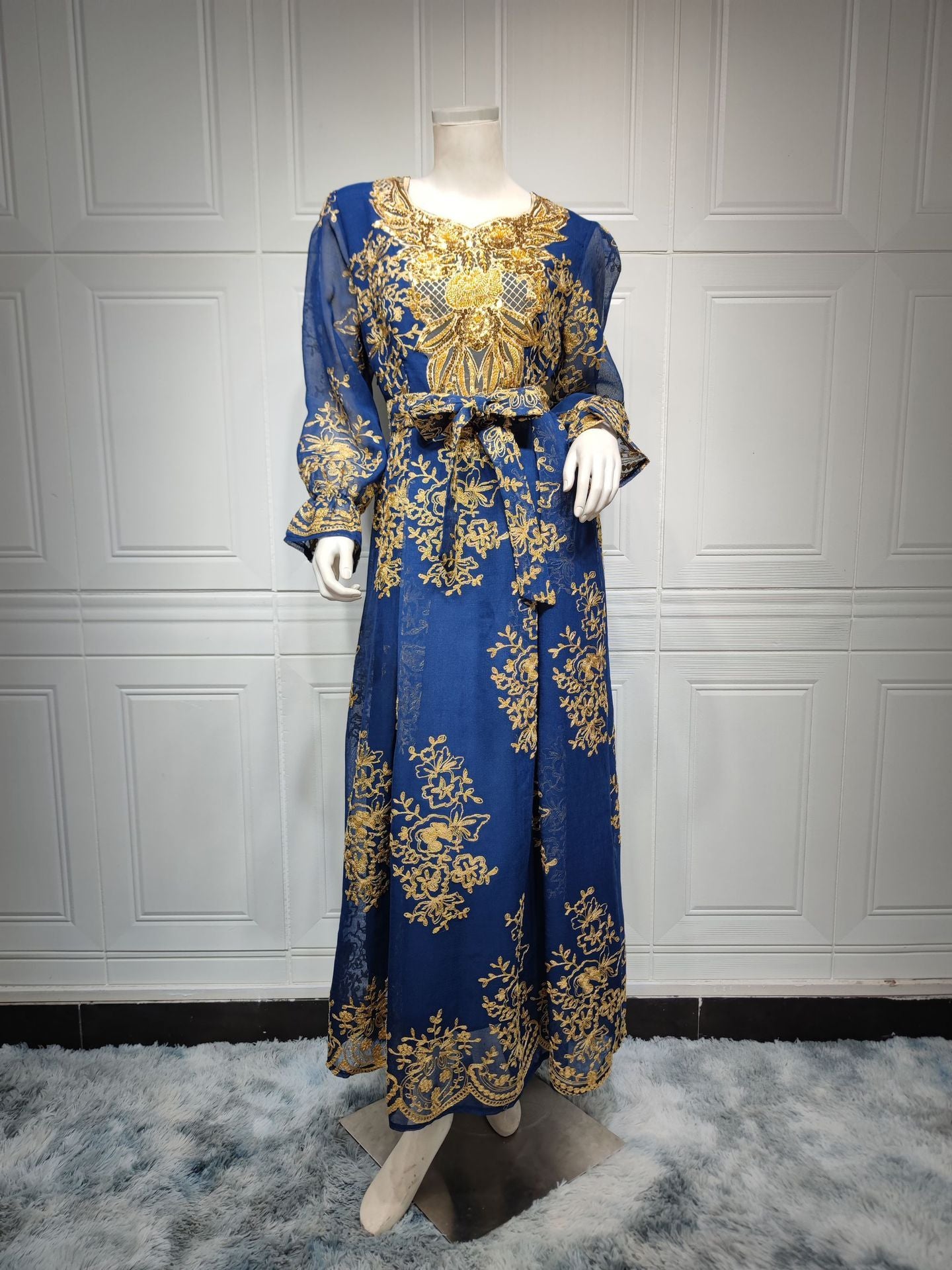 Women's Embroidery Applique Dress