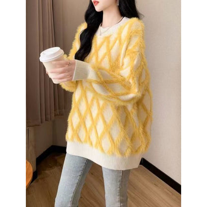 Design Sense Lazy Sweater Women's Autumn And Winter