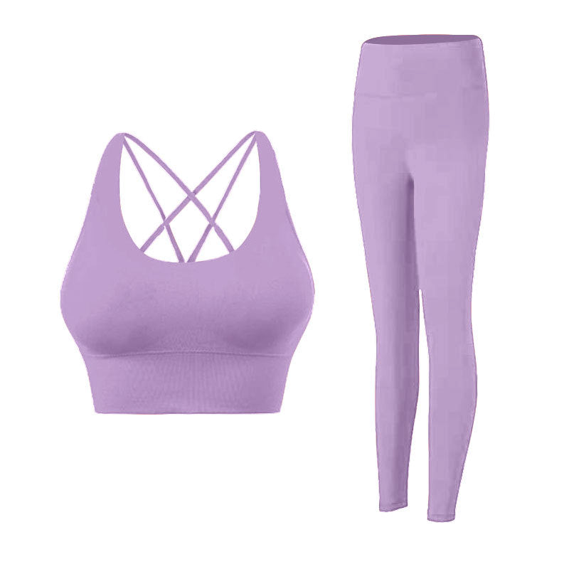 Women's Fashion Casual Exercise Yoga Suit