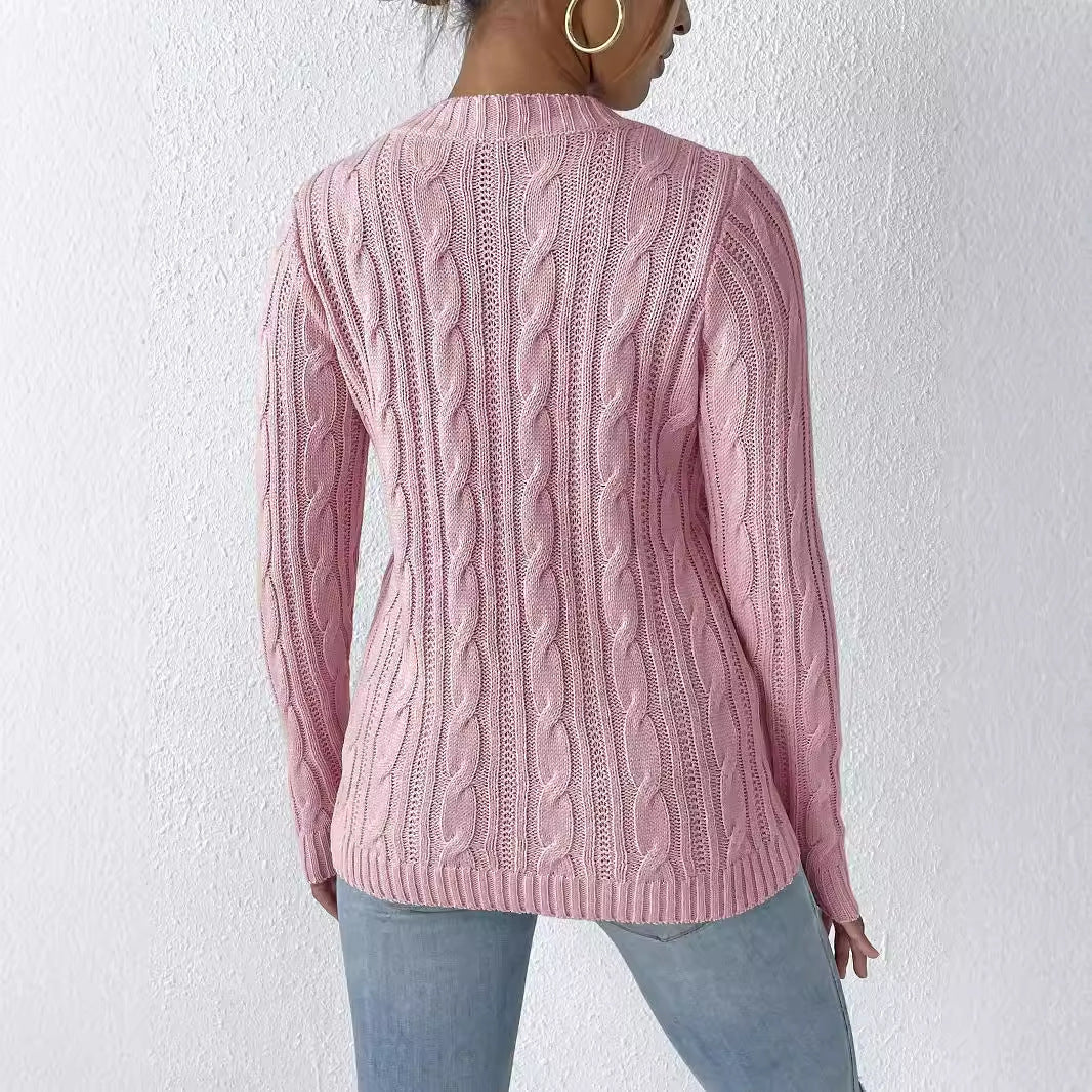 Women's Winter Round Neck Pullover Bottoming