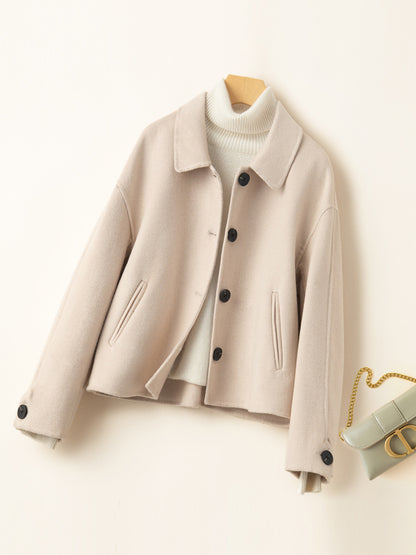 Women's Double Wool Cashmere Coat