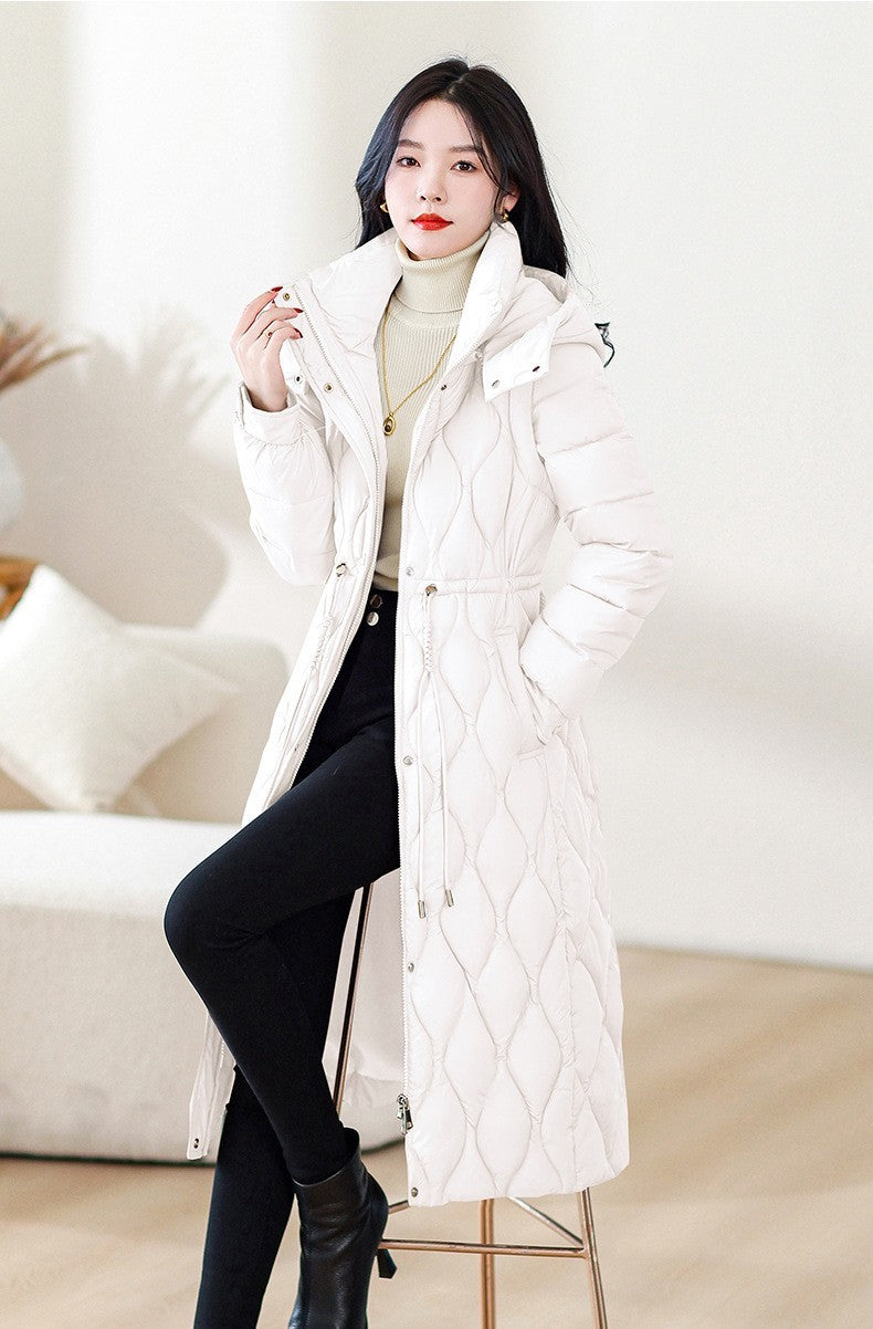 Thickened Cinched Western Style Slim Fit Coat