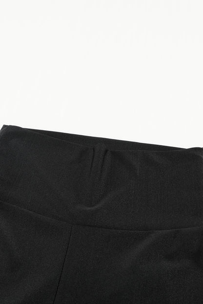 Legging moulant taille haute noir