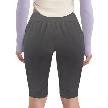 Women's Yoga Straight Sports Pocket Cropped Pants