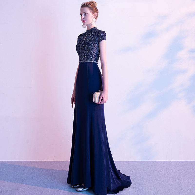 Women's Diamond Banquet Evening Dress