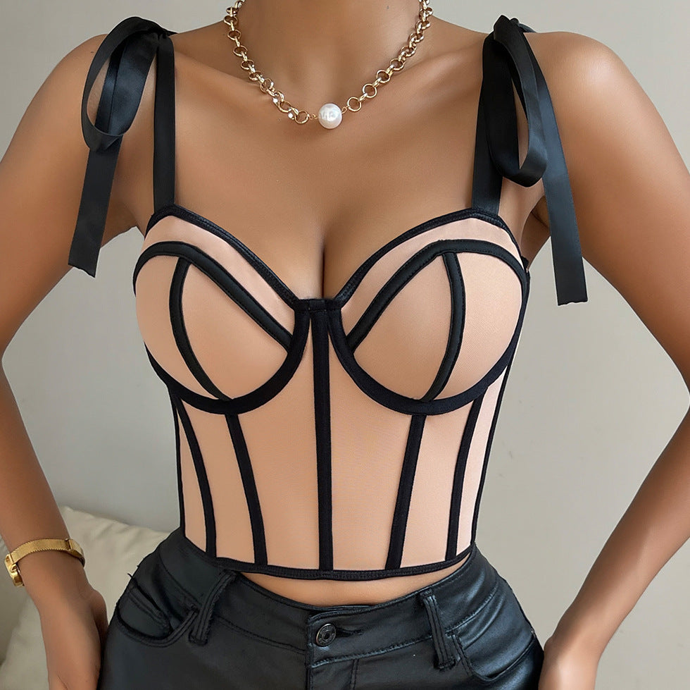 Women's Fashion Personality Bandage Camisole