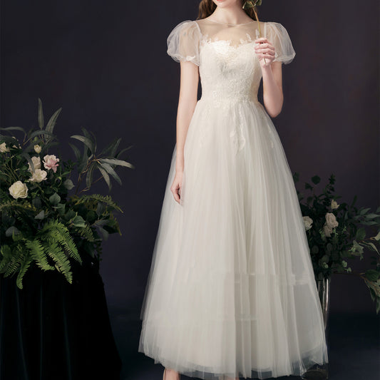 Women's Dinner Simple Wedding Dress