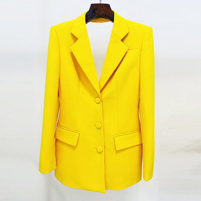 Women's Fashion Personalized Mid-length Blazer