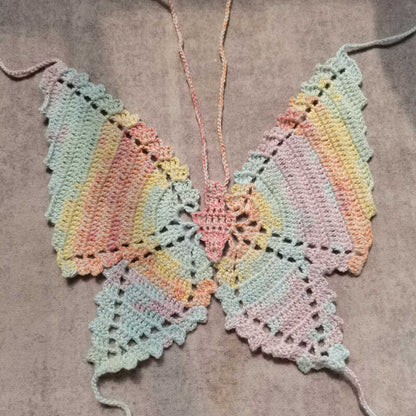 Handmade Woven Butterfly Vest Special Interest Light Luxury Sexy Beach Bikini Sling