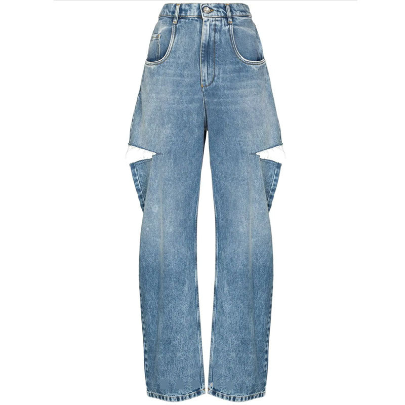 Frühling und Sommer New Cut Process Wash Jeans