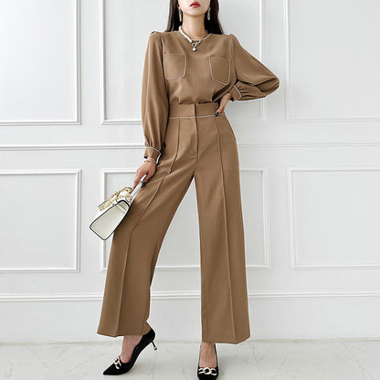 Costume de pantalon pour femmes de mode d'affaires