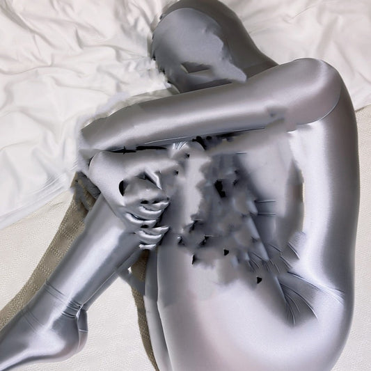 Superglatter Zentai-Overall, Unisex