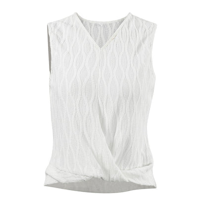 Women's Design Knitted Jacquard Vest