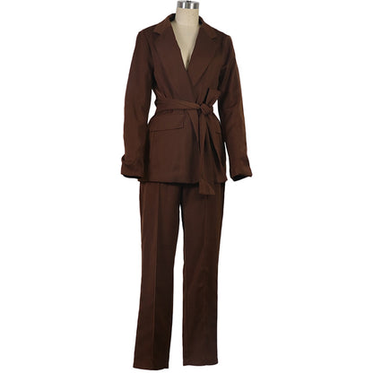 Women's Commuting Fashionable Suit Set