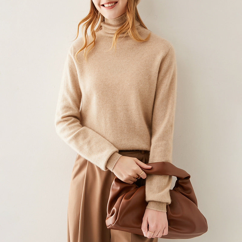 Women's Fashion Cashmere Sweater Loose Slimming Sweater