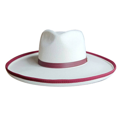 Big Brim Autumn And Winter Woolen Jazz Top Hat Ladies