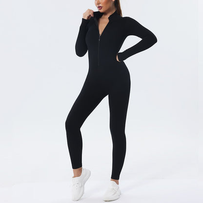 Vêtements de Yoga une pièce sans couture à séchage rapide, combinaison de sport pour femmes, danse serrée, Fitness, body, pantalon de Yoga