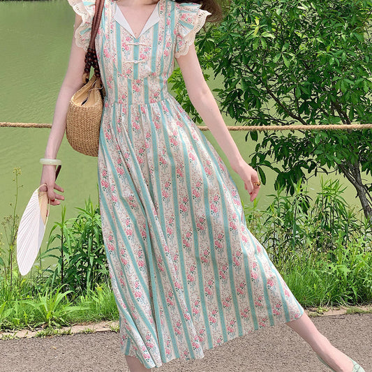 Robe de fée chinoise Vintage de Style cour française, nouvelle collection