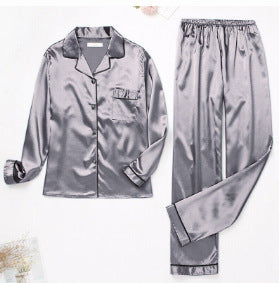 Women's Underwear Nightgown Home Long-sleeved Trousers Pajamas Suit