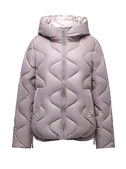 Winter Jacket Women 2023 New Outerwear Korean Clothes Women Coat Hooded Cotton Parkas Harajuku Ladies Quilted Coat Streetwear