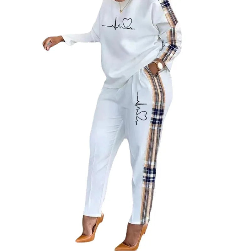 Femme survêtement deux pièces ensemble hiver sweats à capuche chauds + pantalons pulls sweats femme Jogging femme vêtements sport costume tenues