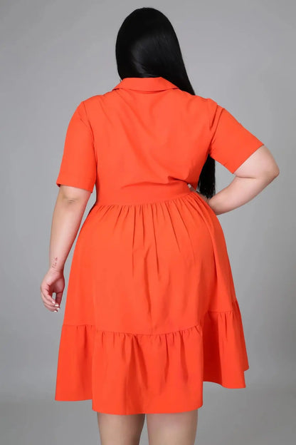 Robe chemisier décontractée à la mode, grande taille, froncée, élégante, robes de soirée pour femmes, vêtements de bureau, été 5xl, 2023